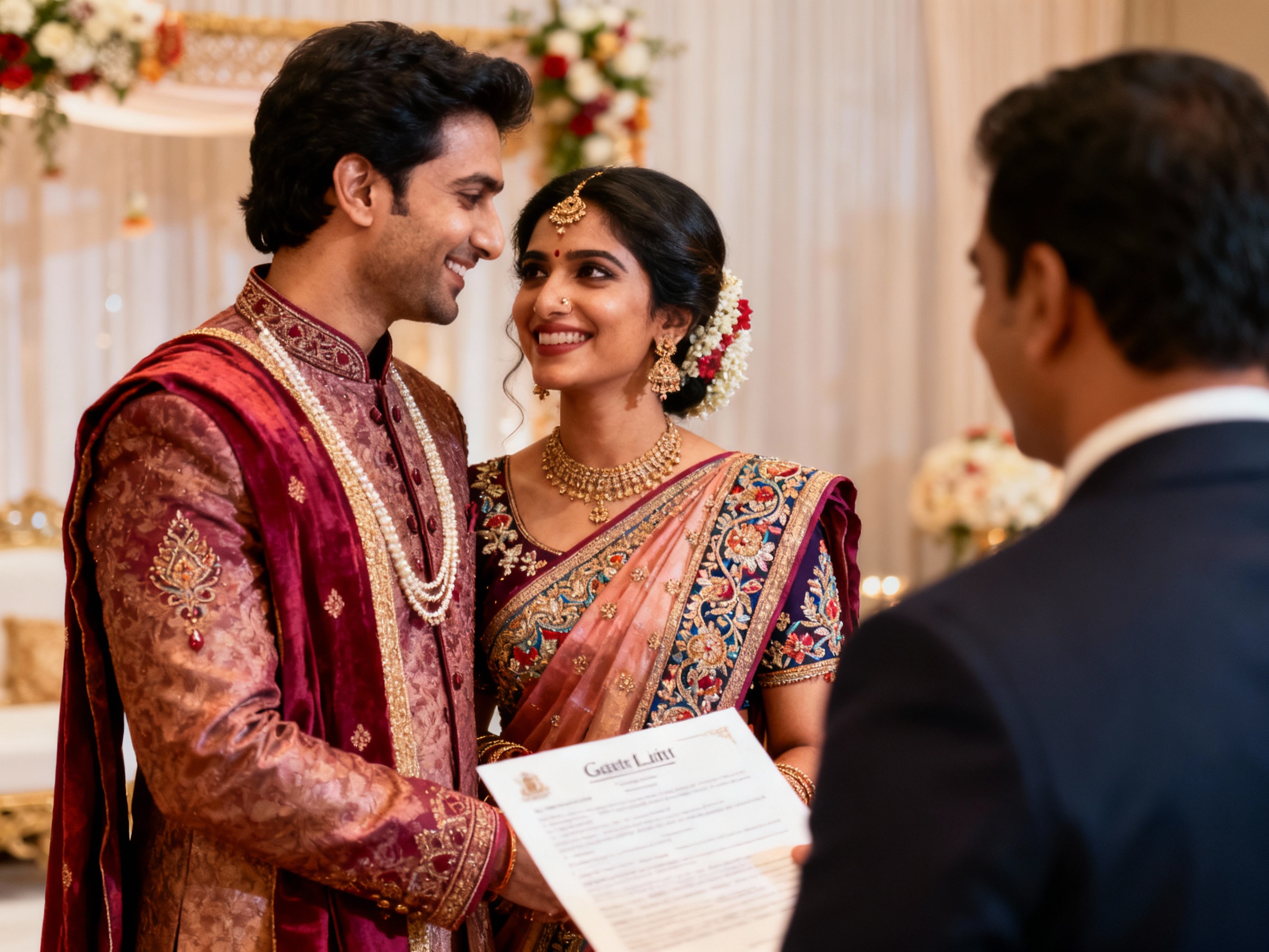 indian couple court marriage